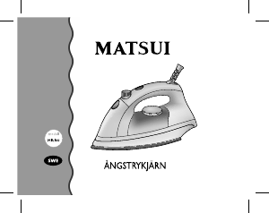 Bruksanvisning Matsui MIR100 Strykjärn