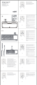 Bedienungsanleitung Rapoo E9090P Tastatur