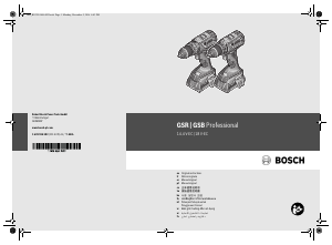 Manual de uso Bosch GSR 14.4V-EC Atornillador taladrador