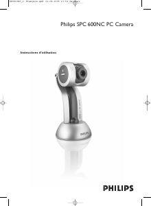 Mode d’emploi Philips SPC600NC Webcam