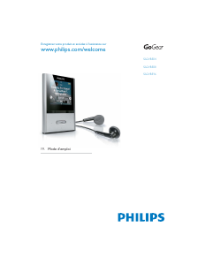 Mode d’emploi Philips SA2VBE08RS GoGear Lecteur Mp3