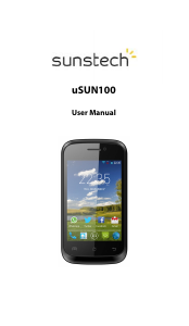 Handleiding Sunstech uSUN 100 Mobiele telefoon