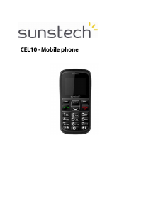 Handleiding Sunstech CEL10 Mobiele telefoon