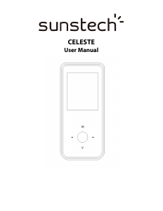 Manual Sunstech CELESTE Leitor Mp3