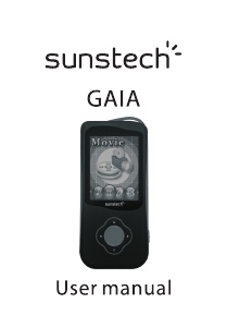Manual Sunstech GAIA Leitor Mp3
