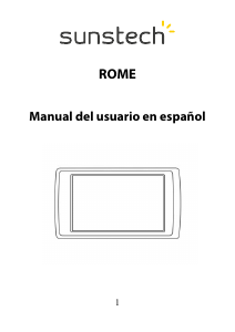 Manual Sunstech ROME Leitor Mp3