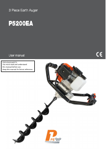 Manual P1PE P5200EA Earth Auger