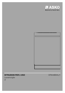 Manuale Asko DFI 644 B XXL/1 Lavastoviglie