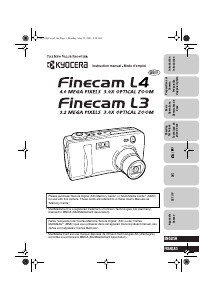 Bruksanvisning Kyocera Finecam L3 Digitalkamera