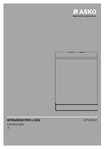 Manuale Asko DFI 443 B/1 Lavastoviglie