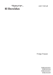 Bruksanvisning Electrolux ENB34003W Kyl-frys