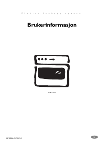 Bruksanvisning Electrolux EON2620W Komfyr