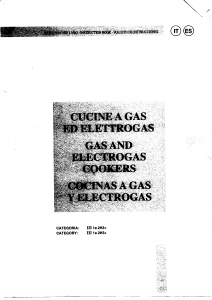 Manual de uso Zanussi Z65XES Cocina