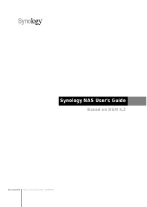 Bruksanvisning Synology DS215j NAS