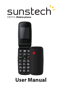 Manual Sunstech CELT15 Mobile Phone