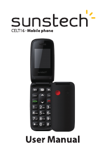 Manual Sunstech CELT16 Mobile Phone