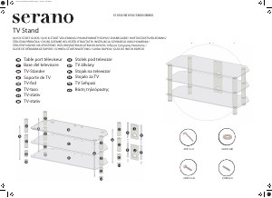 Handleiding Serano SB800 TV meubel