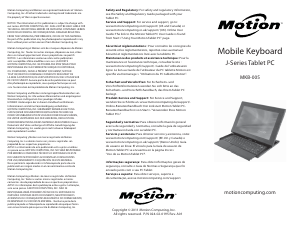 Manual Motion Computing MKD-005 Keyboard