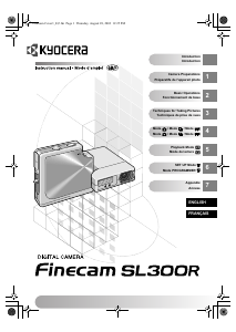 Bruksanvisning Kyocera Finecam SL300R Digitalkamera