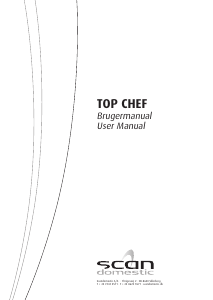 Bruksanvisning Scandomestic Top Chef Köksmaskin