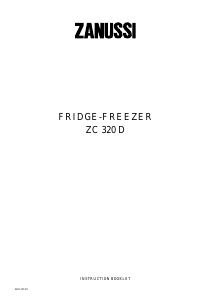 Bruksanvisning Zanussi ZC320D Kyl-frys