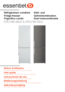 Bruksanvisning Essentiel B ERCV 180-55v2 Kyl-frys