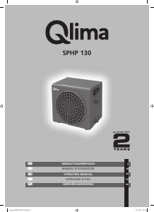 Bedienungsanleitung Qlima SPHP 130 Heizgerät