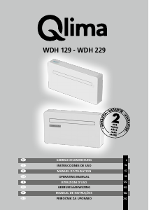 Manual Qlima WDH 129 Ar condicionado