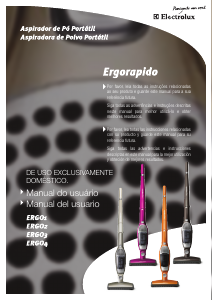 Manual Electrolux ERGO01 Ergorapido Aspirador
