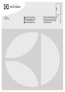 Manuale Electrolux IK331520 Frigorifero