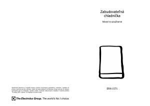 Návod Electrolux ERN1571 Chladnička
