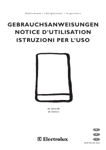Mode d’emploi Electrolux UK120510LI Réfrigérateur