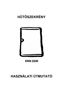 Használati útmutató Electrolux ERN2220 Hűtőszekrény