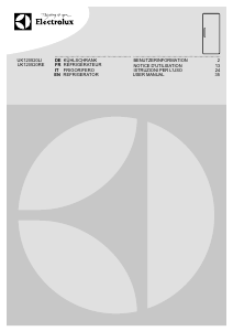 Handleiding Electrolux UK120520LI Koelkast