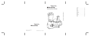 Bruksanvisning Electrolux EFP4400 Matberedare