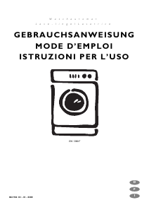 Manuale Electrolux EW1380F Lavatrice