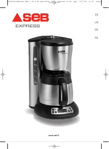 Manual SEB CM415AFR Express Coffee Machine