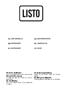 Bedienungsanleitung Listo LVC 49-L2b Geschirrspüler
