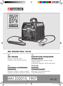 Handleiding Parkside IAN 332010 Lasapparaat