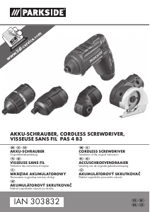 Handleiding Parkside PAS 4 B3 Schroefmachine