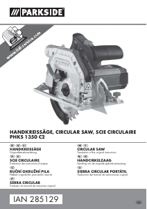 Manual Parkside IAN 285129 Circular Saw