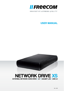Manual Freecom XS NAS