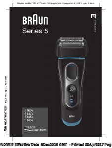 Manual Braun 5147s Aparat de ras