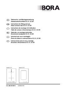 Bedienungsanleitung BORA CC 21 Kochfeld