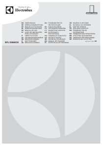 Manual de uso Electrolux EFL10565OX Campana extractora