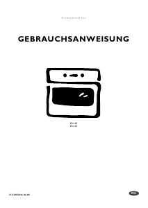 Bedienungsanleitung Electrolux EBL20WS Backofen