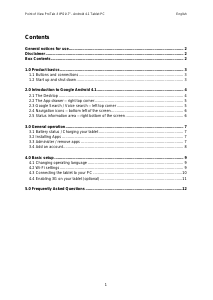 Bruksanvisning Point of View ProTab 3 IPS Tablet