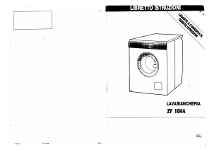 Manuale Zanussi ZF 1044 Lavatrice
