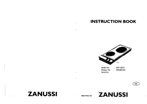 Handleiding Zanussi ZEF320X Kookplaat