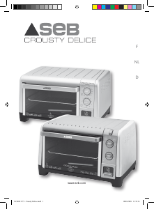 Handleiding SEB OV527000 Crousty Delice Oven